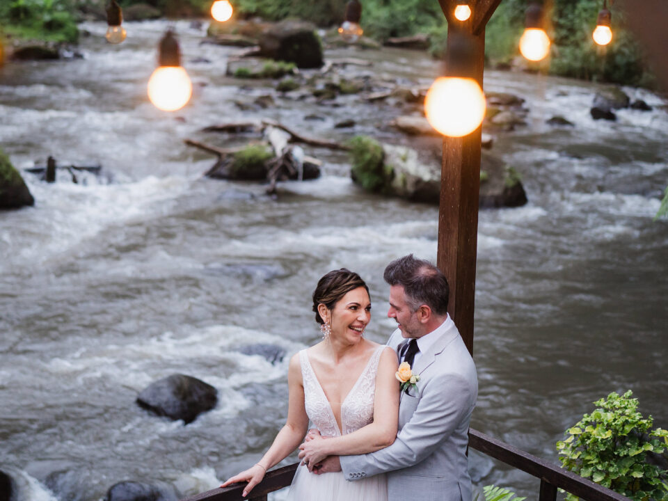 Waterfall Wedding at The Royal Pitamaha